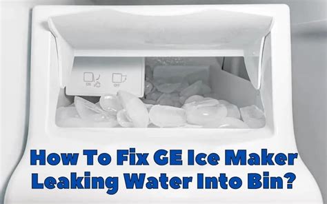 countertop ice maker leaking from bottom|Unveiling The Mystery: Why Is My Countertop Ice Maker Leaking。